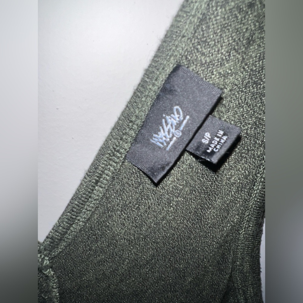 Cute, clean, comfortable long tank top green tight dress